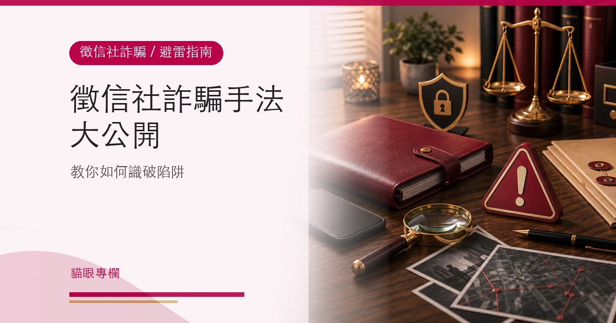 徵信社詐騙手法大公開:教你如何識破陷阱