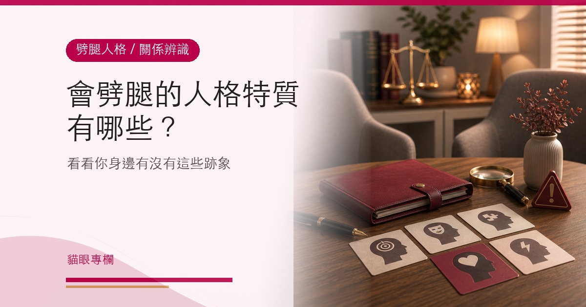 五種會劈腿的人格特質,看看你身邊有沒有